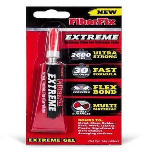 JB Weld 33400 Fiberfix Extreme High Strength Glue Gel, J-B Weld, Mfr#: 33400
